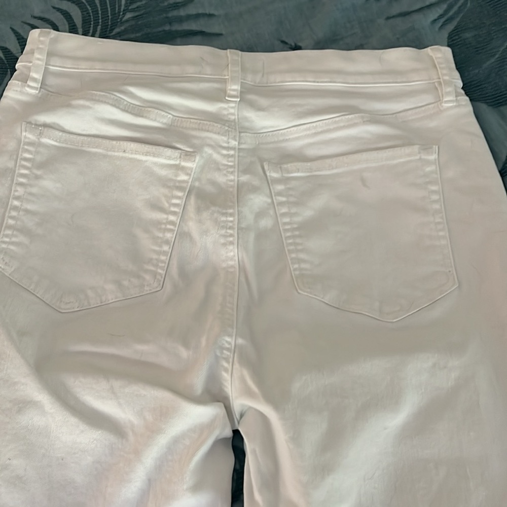 Loft distressed white jeans - Picture 6 of 14